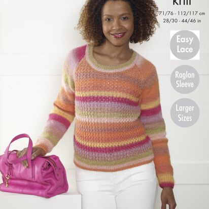 Sweater & Cardigan in King Cole Sprite DK - 5230 - Downloadable PDF