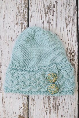 Frosty Cables Hat