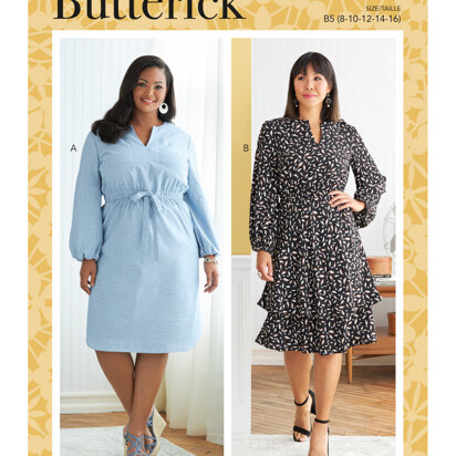 Butterick Misses' & Women's Dress B6806 - Sewing Pattern