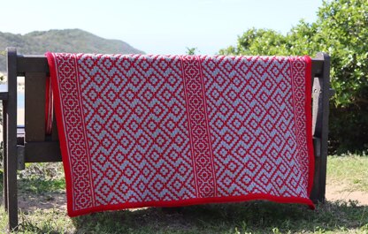 Calliope Mosaic Crochet Blanket