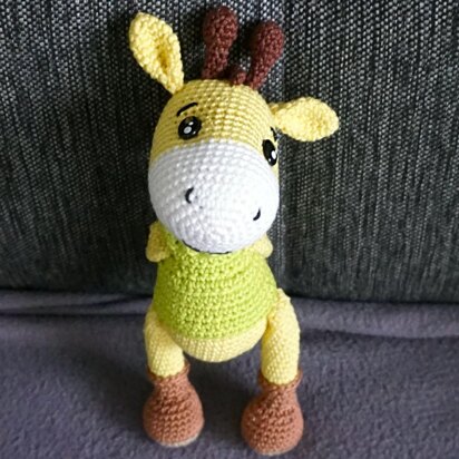 Crochet Pattern for a Giraffe called George!