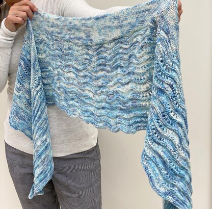 Wavelet Shawl