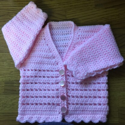 Baby's/Child's V Neck Cardigan - 1003