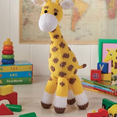 Tall Stories Giraffe Toy - knitting pattern