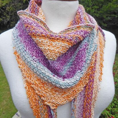 Bahamas Tweed Stitch Scarf