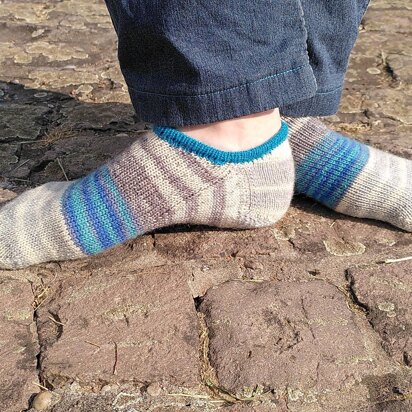 Puffin Socks by Marie's Knits