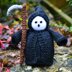 Halloween Grim Reaper Doll Knitting Pattern - Toy Knitting Pattern