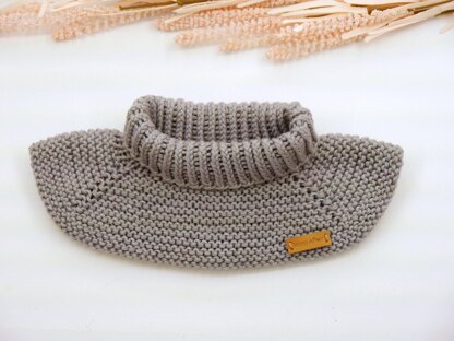 Baby Set Asterisk Hat & Shoulder Cape - No.185
