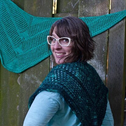 Stumptown Shawlette - knitting pattern