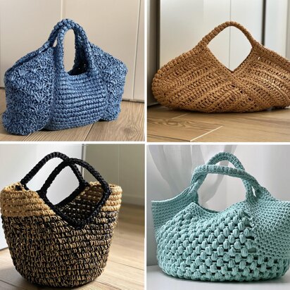 4 Crochet Bag Tutorials