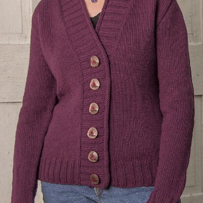 Basix 104 Cambridge Top-Down Cardigan PDF