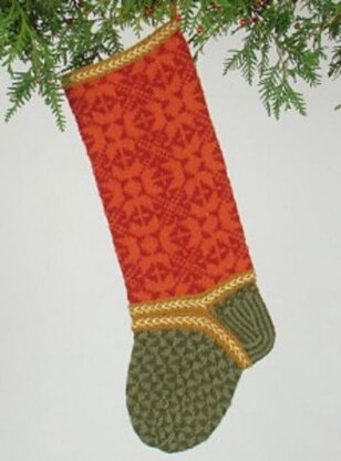 Red Velvet Christmas Stocking