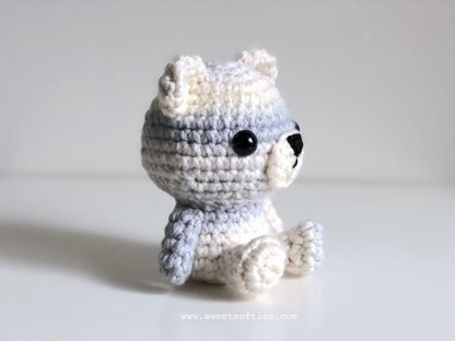 Peyton the Polar Bear Amigurumi Doll