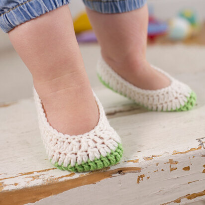 Baby Slippers in Schachenayr Baby Smiles Bravo Baby 185 - S9092 - Downloadable PDF