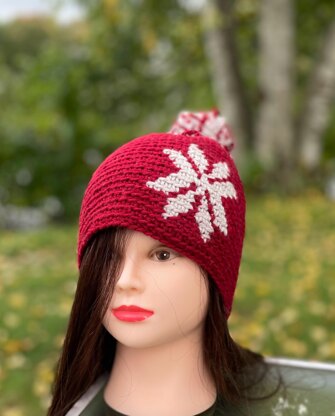 Snowflake Beanie