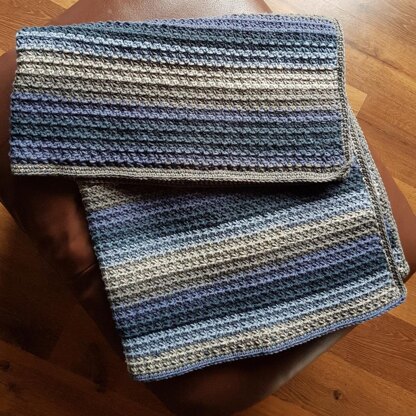 Grandma's Textured Lap Blanket