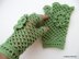 Crochet Lace Fingerless Gloves With Flower Tutorial