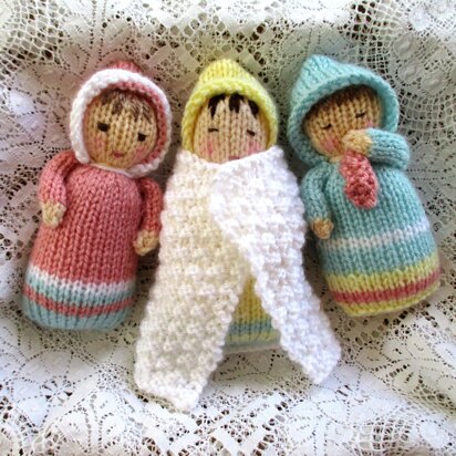 Tiny Knitted Babies