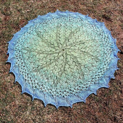 Under the Sea Shawl