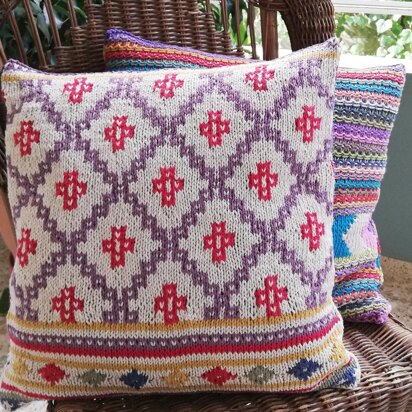 Colorwork cushion covers