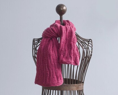 Wavy Rib Hat and Scarf