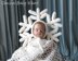 Snowflake Baby Bonnet