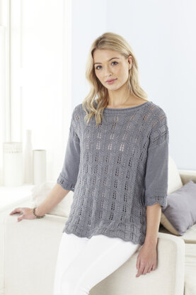 Ladies Sweater & Top in King Cole Bamboo Cotton DK - 5622 - Leaflet