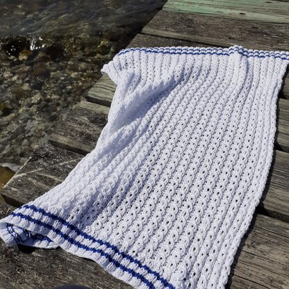 Seaside Baby Blanket