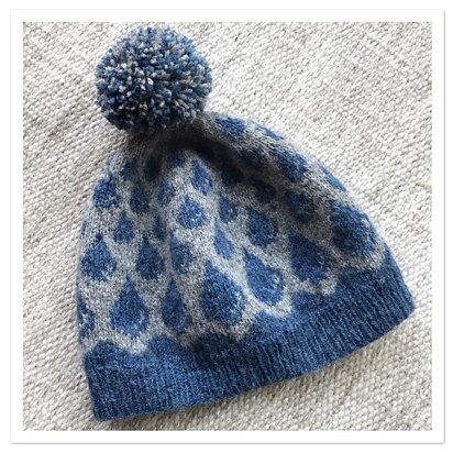 Raincouver Hat II (fingering) - knitting pattern