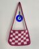 Checkered Baguette Bag