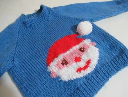 Baby Santa Jumper