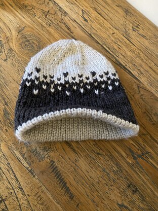 Double brim beanie