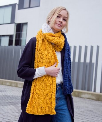 soft scarf knitting pattern
