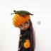 Pumpkin beret for Blythe