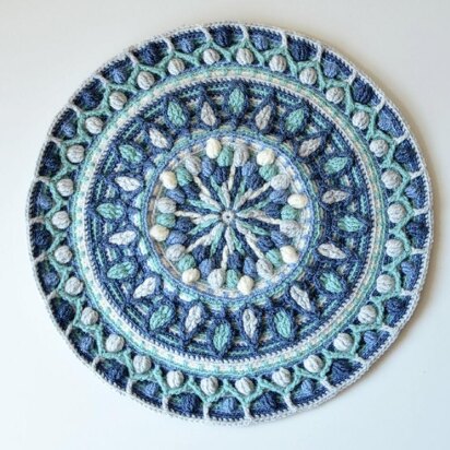 Dandelion Mandala Overlay Crochet