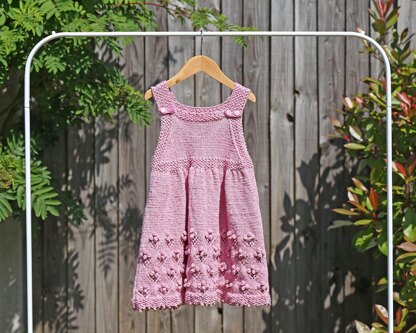 P26 Sundress with Bobble Flowers