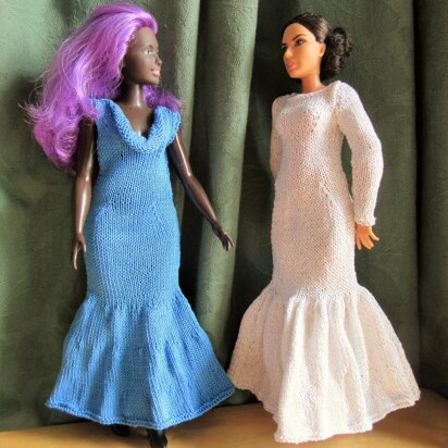 1:6th scale Susan evening gowns