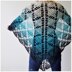 Crochet Triangle Shawl BioTronik #4