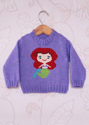 DISNEY'S LITTLE MERMAID LICENSED JUMPER (Click for Details)