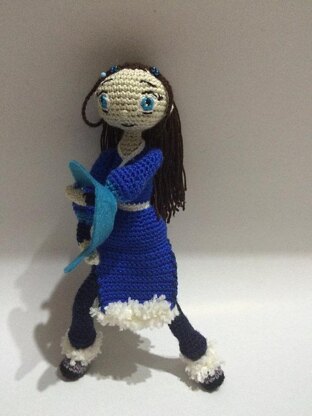 Avatar Katara Waterbender amigurumi