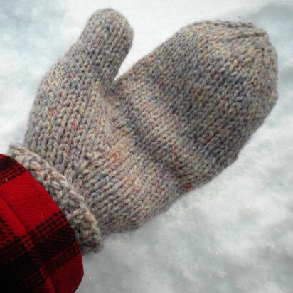 Fried Chicken Mittens worked Two at a Time