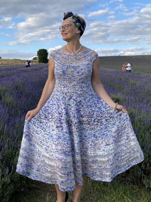 The Lavender Field Dress