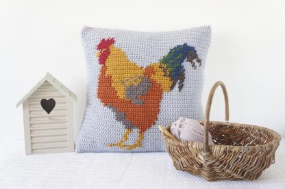 Cockerel Pillow