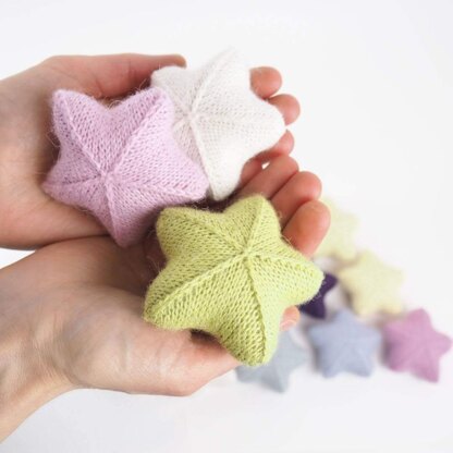 Star knitting pattern