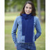 752 Blurry Lines Scarf - Knitting Pattern for Women in Valley Yarns Brimfield