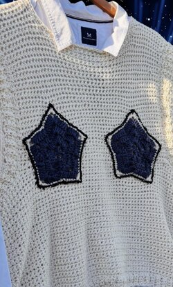 Star Crochet Slipover
