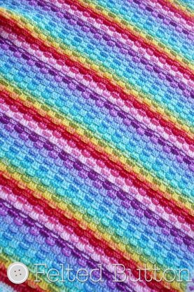 Basket of Rainbows Blanket