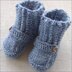 Mock Cabled Booties