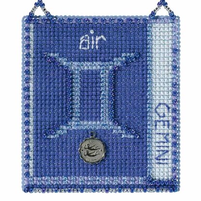 Mill Hill Gemini Cross Stitch Ornament Kit - Multi