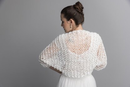 Easy summer bolero for brides